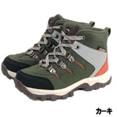 キッズ　ハイキング トレッキングシューズ 21.5〜22.0cm カーキのサムネイル
