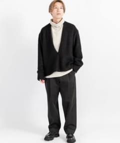 juha MOHAIR SHEEP V-NECK P/O - メルカリ
