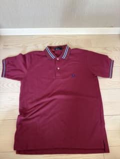 FRED PERRY ポロシャツ バーガンディ