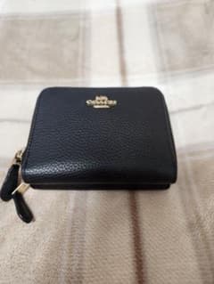 Coach 二つ折り財布 ブラックのサムネイル