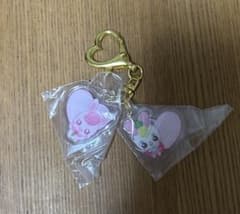 푸치큐아 이치 반 쿠지 F상 트윈 아크릴 키홀더 라비린 리본