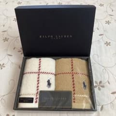 新品 未使用 RALPH LAUREN HOME ウォッシュタオル セットのサムネイル
