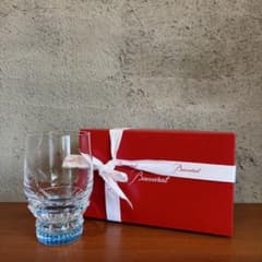Baccarat ランコントル タンブラー ブルー　限定品 Baccarat ランコントル タンブラー ブルー 限定品 - メルカリ