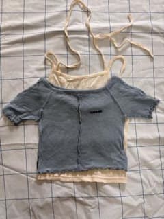 CRANK レイヤードデザイン Tシャツのサムネイル