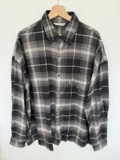 cootie オンブレチェックシャツ　L 23s/s cootie オンブレチェックシャツ L 23s/s - メルカリ