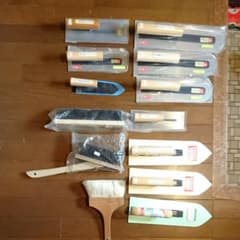 西勘鏝10点セット ハケ3点セットのサムネイル