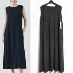 □新品 GALERIE VIE ウォッシャブルレーヨン Aラインワンピース - メルカリ
