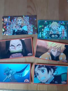 鬼滅の刃シール　８枚のサムネイル