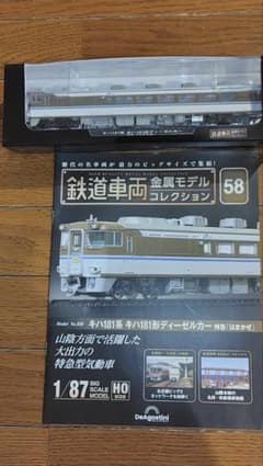 鉄道車両金属モデルコレクション キハ181系 キハ181形のサムネイル