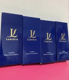 Lumiere Valecia Foundation 26g 3本セット Lumiere Valecia Foundation 4個セット - メルカリ