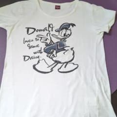 Disney ドナルドダック 半袖Tシャツ ホワイトのサムネイル