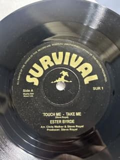 Ester Byrde Touch Me - Take Me 7インチレコードのサムネイル