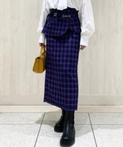 lilybrown リバーシブルコルセット付きタイトスカートのサムネイル