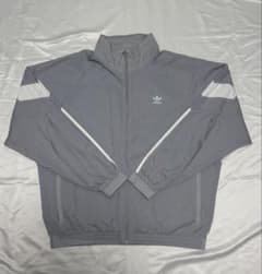  Rekive ナイロントラックジャケット 2XL グレー adidas Rekive ナイロントラックジャケット 2XL グレー - メルカリ