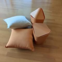 クッション 2点・ゴミ箱 2点 セットのサムネイル