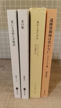 【まとめ売り】 文庫本 4冊　水の柩 道尾秀介、世にも奇妙な君物語 朝井リョウ等のサムネイル