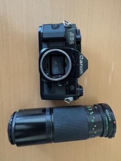 【週末値下げ】Canon AE-1ジャンク　+レンズ2本、2Xテレプラス ジャンク】Canon AE-1プログラム 100-200mmレンズ付き - メルカリ
