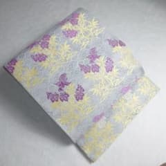 正絹 袋帯 太鼓柄 聚楽 じゅらく帝王紫 桐竹鳳凰紋 逸品 美品 - メルカリ