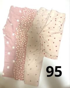 ベビー レギンス 95cm 4枚セットのサムネイル
