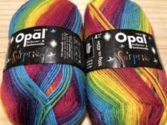 Opal Surprise 毛糸 4061 100g 425m 多色のサムネイル