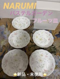 新品 NARUMI ナルミ パステルガーデン 25点セット 平皿 大皿 未使用 NARUMIナルミ パステルガーデン フルーツ皿5枚セット - メルカリ