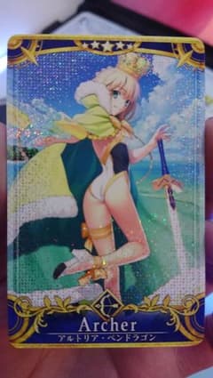 FGOアーケード  水着アルトリア 第4再臨 ホロのサムネイル