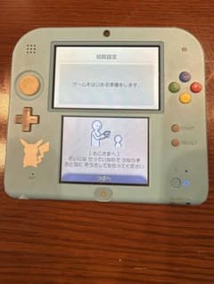 Nintendo 2DS 本体 ポケモン限定モデル 初期化済みのサムネイル