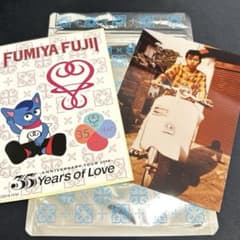 藤井フミヤ ライブグッズ ツアーグッズ 2018年 ガチャ 写真 ステッカー