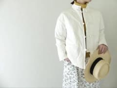 美品】ハンズオブクリエイション タフタヴィンテージ撥水加工チャイナ 