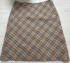 BURBERRY BLUE LABRLチェック柄 膝上スカート タイトスカートのサムネイル