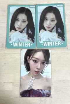 【入手困難】aespa MY WORLD Tシャツ トレカ　ウィンター aespa my world トレカ ラントレ ウィンター - メルカリ