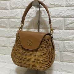 美品✨TORY BURCH トリーバーチ かごバッグ ワンショルダーバッグ 金具