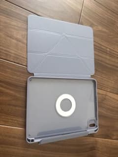 360度回転 iPadケース ネイビー iPad Air 11インチ ケースのサムネイル