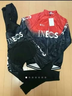 裏起毛 上下セット INEOS チームイネオス サイクルジャージ ロードバイクのサムネイル