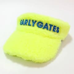 【PEARLY GATES/パーリーゲイツ】ボアフリースサンバイザー イエロー PEARLY GATES/パーリーゲイツ】ボアフリースサンバイザー イエロー