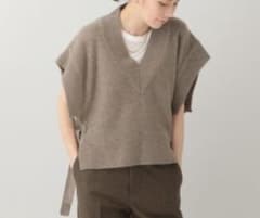 カレンソロジー　ヤクショートニットベスト カレンソロジー ヤクショートニットベスト - メルカリ