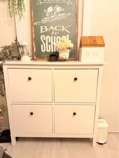 IKEA/HEMNESヘムネス　シューズボックス IKEA HEMNES ヘムネス シューズボックス - メルカリ