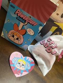crybaby x 파워 퍼프 걸즈 시리즈 bunny bubbles