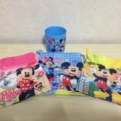 ミッキー コップ 巾着 セットのサムネイル