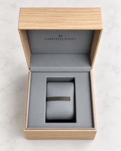 HAMILTON ハミルトン 純正 時計ケース 空箱 説明書 余りコマ付のサムネイル