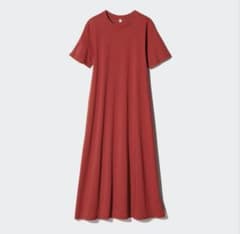 美品　UNIQLOエアリズムコットンTワンピースのサムネイル