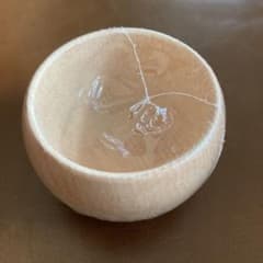 ウッドボウル　木製ままごとお茶碗10個セット　送料込みのサムネイル