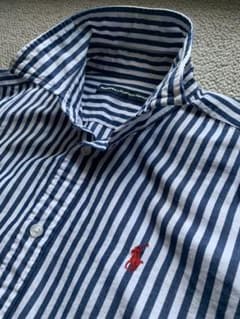 【Ralph Lauren】ラルフローレン　レディース　長袖シャツ　ストライプのサムネイル