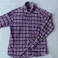 THE SHOP TK MIXPICE シャツ 長袖 チェック柄 M