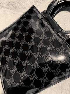 CELINE ミニバッグ エナメル マカダムのサムネイル