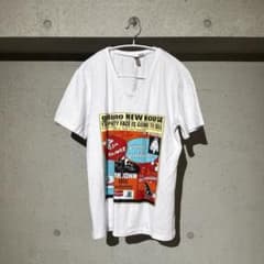 極美品】John Galliano VネックTシャツ ホワイトM - メルカリ