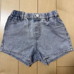 EDWIN デニム ハーフパンツ ウエストゴムのサムネイル