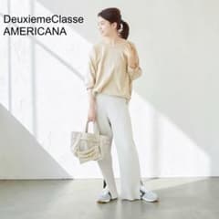 美品✴︎ドゥーズィエムクラス アメリカーナ ヘンリーネックカットソー