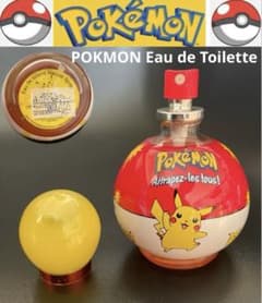 희귀 레어! 00's POKMON 향수 오드 트와레스 플레이 피카츄 Ver.