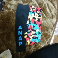 取り置き ちゃんまん様 ANAP スパッツズボン 青のサムネイル